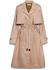 COACH Lightweight Overcoat Raincoat Trench Style 89648 Blossom Pale Pink $587.99