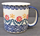 Polish Pottery Handmade Coffee Tea Mug Cup - Ceramika Z Boleslawca #500 SIGNED