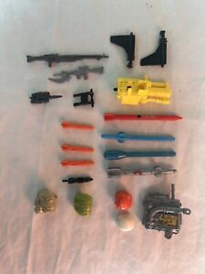 Lot Of 20 GI Joe Weapons/Accessories/Parts Only Various Conditions Vintage 11vv
