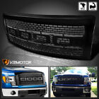 Fits 2009-2014 Ford F150 F-150 Raptor Style Mesh Bumper Grille Hood Grill Black (For: 2014 Ford F-150)