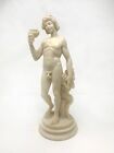 Signed Dionysus Bacchus & Faun by Michelangelo Sculpture from Museum Barcello