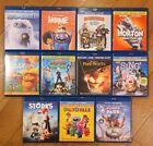 Children/Family Blu Ray Lot Of 11 Movies (Used)
