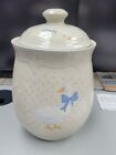 Aunt Rhody Canister Cookie Jar W/ Lid Ceramic Country Ducks Stoneware Farmhouse