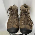 KEEN hiking boots waterproof genuine leather brown sz 10.5 mens