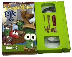 Veggietales Lyle The Kindly Viking VHS 2001 A Lesson In Sharing