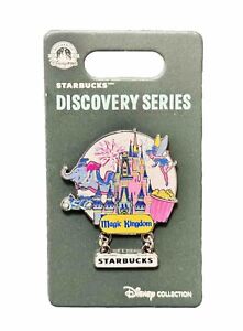 2024 Walt Disney World Starbucks Discovery Series Magic Kingdom Pin