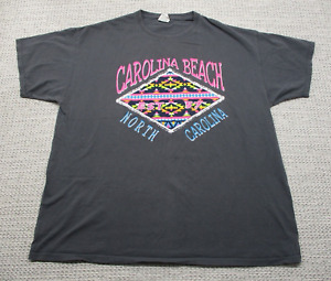 Vintage Carolina Beach North Carolina Shirt Adult XL Short Sleeve Graphic Tee