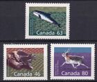 Canada 1990 Fauna, Animals, Fish 3 MNH stamps