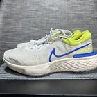 Nike ZoomX Invincible Run Flyknit Shoes Mens Size 10.5 White Sneakers Running