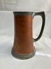 Antique Copper and Pewter Tankard 7 in Glass Bottom Indian Carry Golf Club 1903