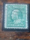 New ListingVintage Benjamin Franklin US Postage 1 Cent Stamp-Green Rare USPS Stamp 1900s