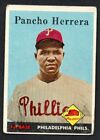 1958 Topps Baseball, #433 Pancho Herrera, Philadelphia Phillies Good+