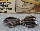 Sunbeam Mixmaster Burst Of Power Mixer Replacement Power Cord Cable model 3-72