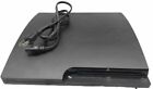 Sony PlayStation 3 Slim PS3 160GB Black Console Gaming System Only (CECH-3001A)