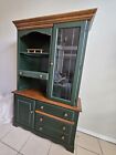 kitchen hutch cabinet vintage