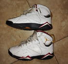 Pre owned Men's Nike Air Jordan 7 Retro Cardinal White Basketball Shoes Size 8.5