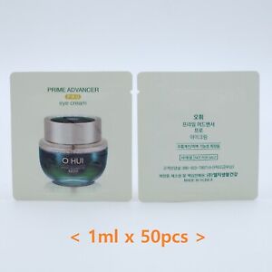 O HUI Prime Advancer Pro Eye Cream 1ml x 50pcs Anti Wrinkle Brighten K-Beauty
