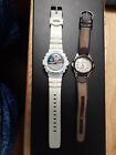 OHSEN Watch, WR 30M, Buckle Band, WORKING!  Two Watches Need Batteries