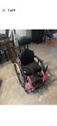 New ListingUsed Pink Pediatric Manual Wheelchair Zippie Zone Small Child Size Wheelchair