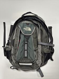 The North Face Surge Men's Backpack - Gray And Red