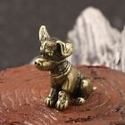 Brass Dog Tabletop Figurine Animal Statue Sculpture Home Decor gifts