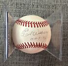 Earl Weaver Autographed American League Baseball PSA COA