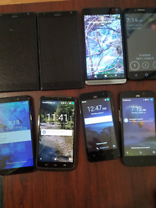 Lot of 8  Hybrid model NOKIA and other 8GB/ 16GB For parts