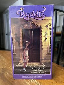 New ListingRigoletto VHS 1993 (Factory Sealed) Vintage Family Movie Rare VHS
