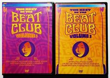 The Best of the Beat Club - Volume 1 + Volume 2 (DVD, 2006) *RARE OOP* Set of 2