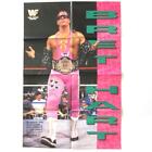 Vintage 1993 WWF Poster Bret Hart Razor Ramon Double Sided