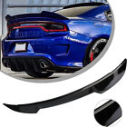 For 2011-21 Dodge Charger SRT Hellcat Style Glossy Black Rear Trunk Spoiler Wing (For: 2015 Dodge Charger)