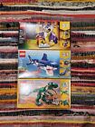 Lego Lot Of 3 New Sets Creator 3 In 1, 31125, 31088, 31058, Sealed Complete Sets