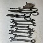 New Listingbluegrass tools Lot Of 11 PCs Wrench Tin Snips Collectible Large Lot Tools