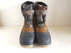 *NEW* Ozark Trail Mossy Oak Size 8 Mens Snow Boots New with Tags Camo Green Brow