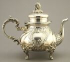 BOULENGER FRENCH SILVER PLATED TEAPOT 19TH CENTURY