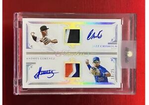 New Listing2021 PANINI FLAWLESS JAZZ CHISHOLM ANDRES GIMENEZ ROOKIE RC PATCH AUTO RPA 18/25