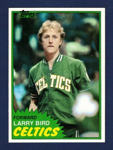 1981-82 Topps Larry Bird #4 NM Boston Celtics Great HOF