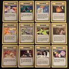12x Gym Heroes set Pokemon Card Trainer Lot WOTC Vintage NM Bulk C/U Collection