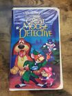 Disney The Great Mouse Detective Black Diamond (VHS, 1992) The Classics