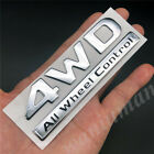 4WD All Wheel Control logo Car Trunk Rear Emblem Badge Decals Sticker Sport