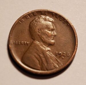 1928 D LINCOLN WHEAT PENNY #C395