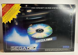 Sega CD Model 1 Console CIB Complete Excellent Condition - TESTED & WORKS