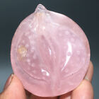 155g Natural Crystal.Rose crystal.Hand-carved.Exquisite Door of life.healing A70