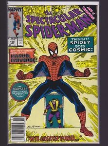 Spectacular Spider-Man 158  (Vol. 1 No. 158) Newsstand Edition Tan pages