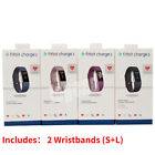 NEW Fitbit Charge 2 HR Fitness Activity Tracker- Black/Blue/Purple/Gold- (S + L)