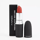 Mac Powder Kiss Lipstick DEVOTED TO CHILI #316 - Full Size 3 g / 0.1 Oz. New