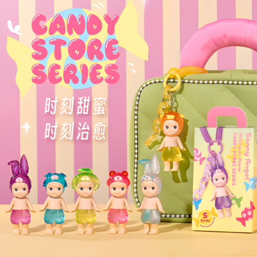 Authentic Sonny Angel Candy Store Series Confirmed Blind Box Figure Key Chain