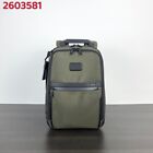 Olive green TUMI backpack nylon bag