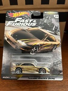 HOT WHEELS 2019 Premium Fast and Furious Fast Tuners Nissan 240SX S14