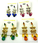 8 Pairs Lot Dangle Drop Lightweight Colorful Fashion Earrings NEW
